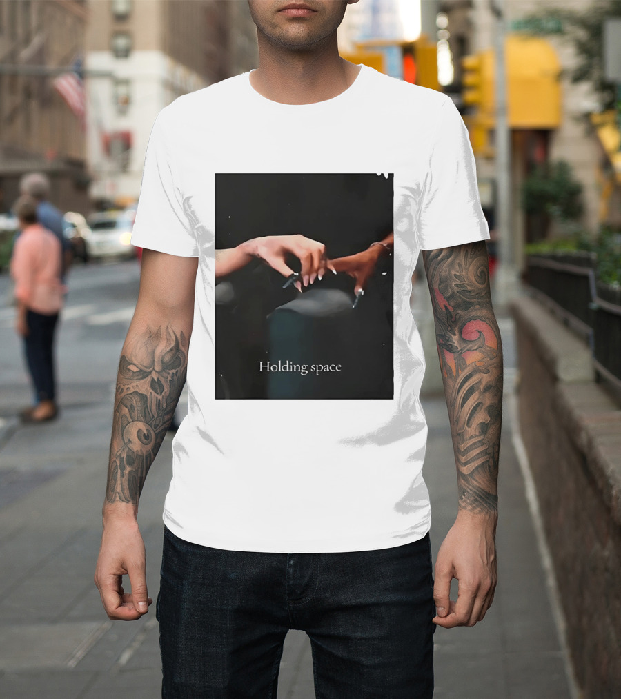 Ariana Cynthia Holding Space Wicked Finger Connection T-Shirt