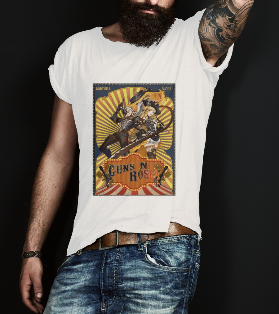 Guns N Roses Navia Boothill Style Concept T-Shirt