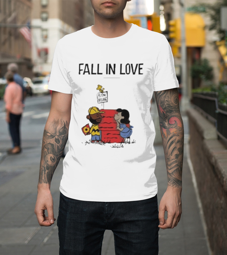 Fall In Love J Dilla Slum Village Lucy Peanuts T-Shirt