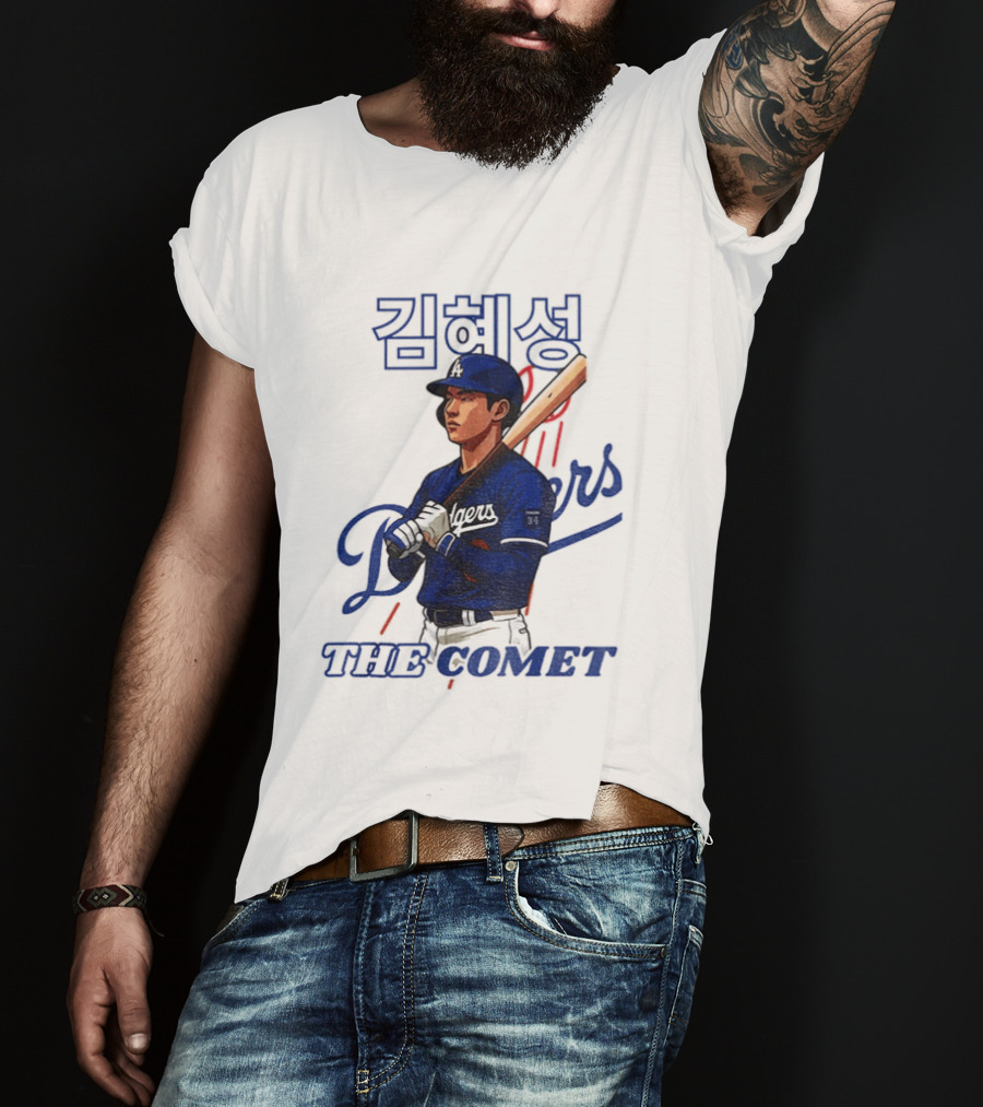 Kim Hye Seong Dodgers Baseball The Comet T-Shirt