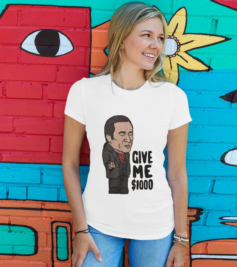The Sopranos Furio Giunta Cartoon Give Me $1000 T-Shirt