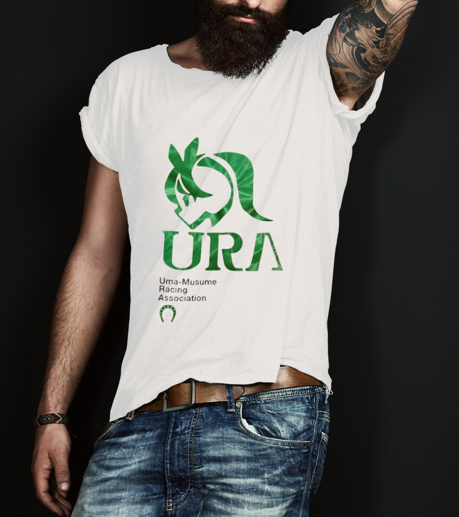 Uma Musume Racing Association URA Green Horse T-Shirt