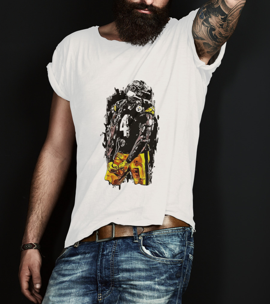 Zecharius Metcalf Metcalf Pittsburgh Steelers Black And Gold 4 DK T-Shirt