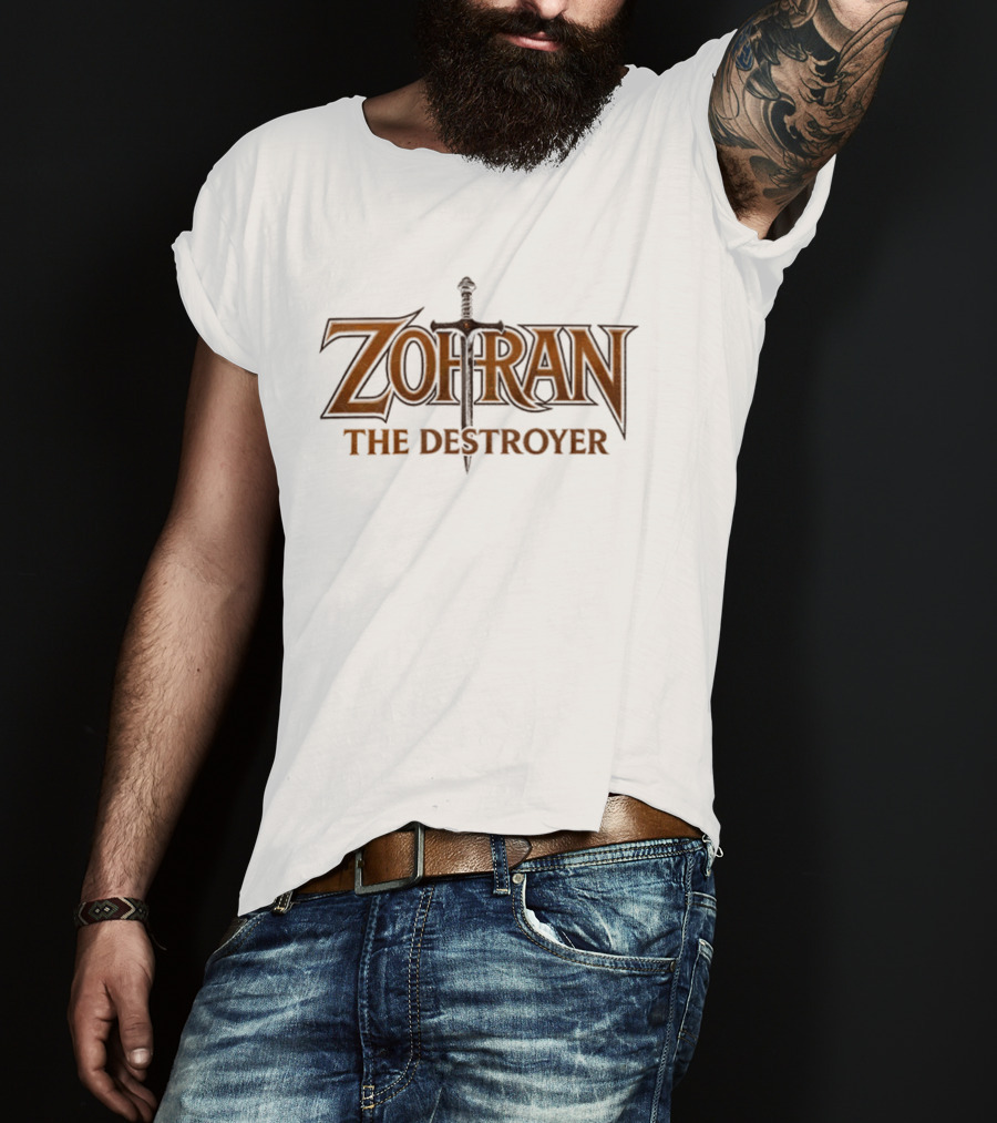 Zohran The Destroyer Mamdani For New York Sword T-Shirt