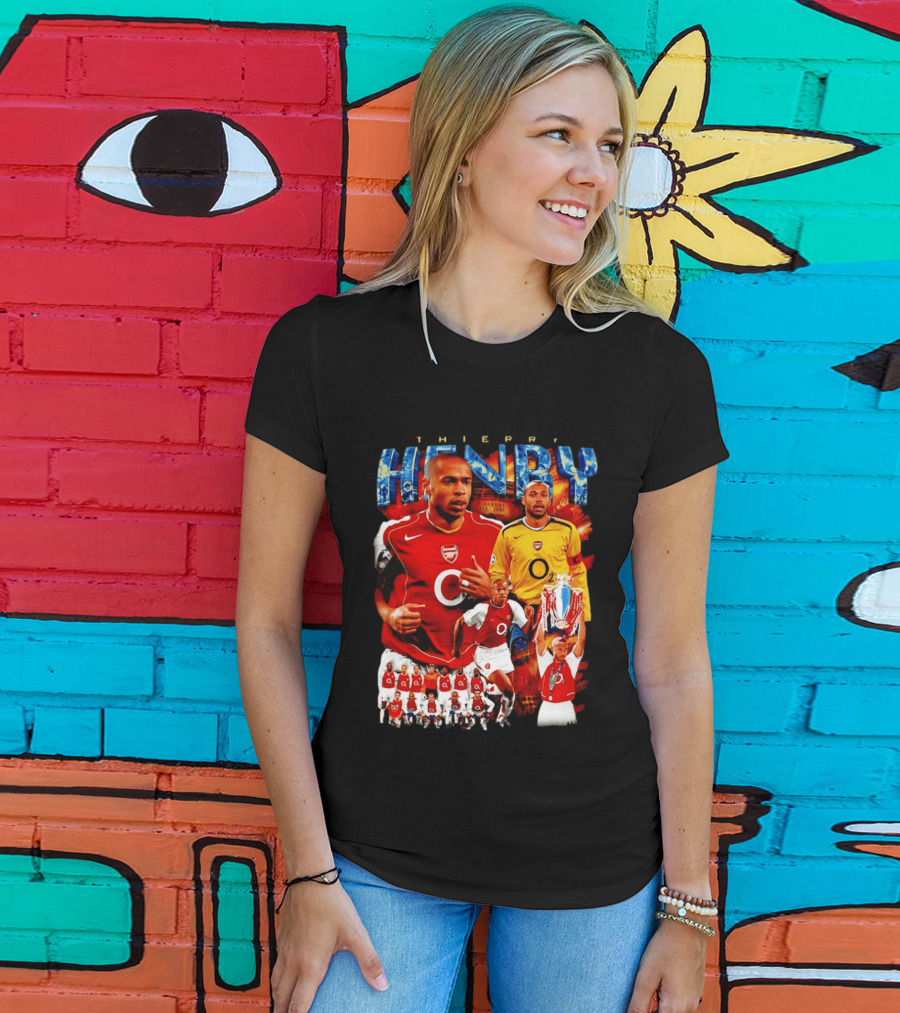Thierry Henry Arsenal Highbury Legends Collection 1999 2006 T-Shirt