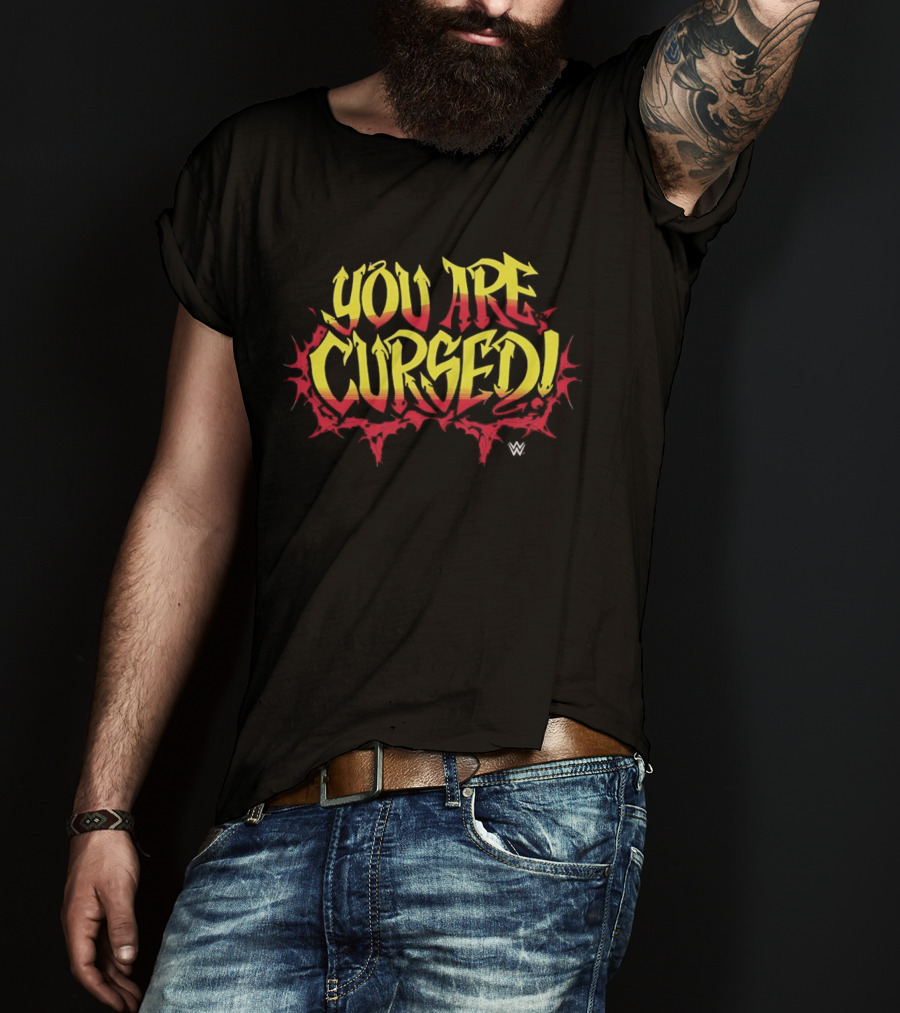Danhausen WWE You Are Cursed Vector T-Shirt