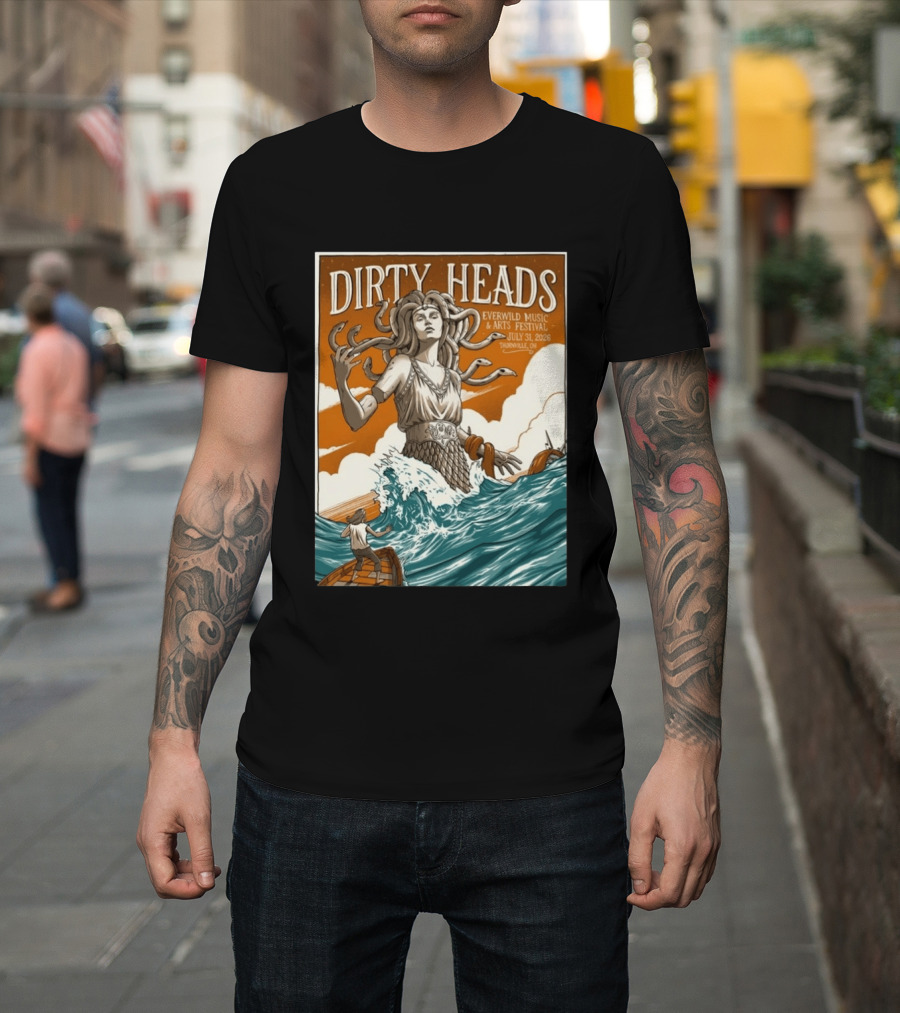 Dirty Heads Everwild Music & Arts Festival Thornville Ohio July 31 2026 T-Shirt