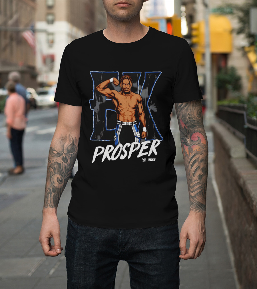 EK Prosper WWE NXT Wrestler Flexing T-Shirt