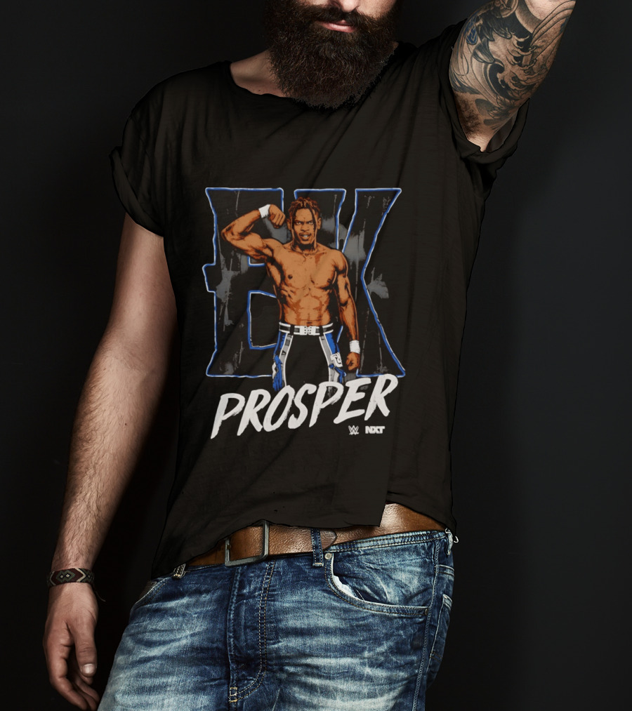 EK Prosper WWE NXT Wrestler Flexing T-Shirt