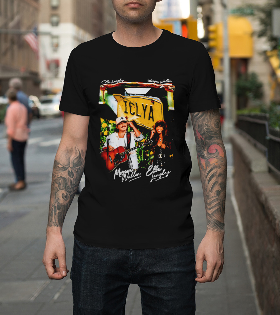 Morgan Wallen Ella Langley ICLYA Collaboration T-Shirt
