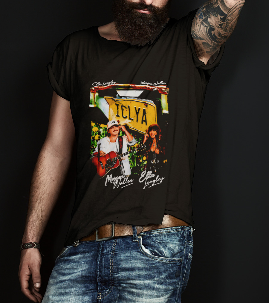 Morgan Wallen Ella Langley ICLYA Collaboration T-Shirt
