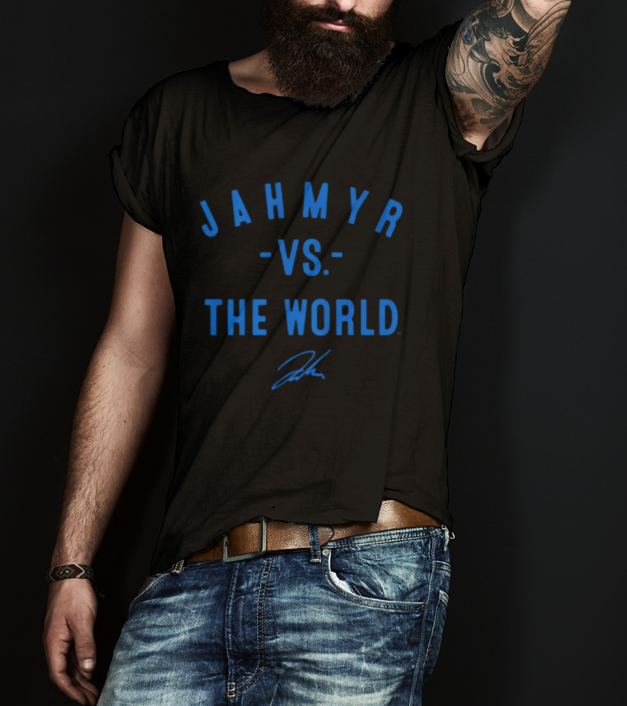 Jahmyr Vs The World Detroit Lions T-Shirt