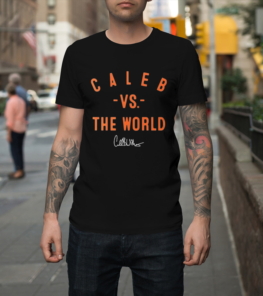 Caleb Williams VS The World 2026 Chicago Bears T-Shirt