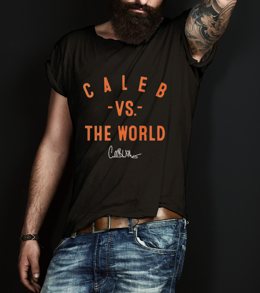 Caleb Williams VS The World 2026 Chicago Bears T-Shirt