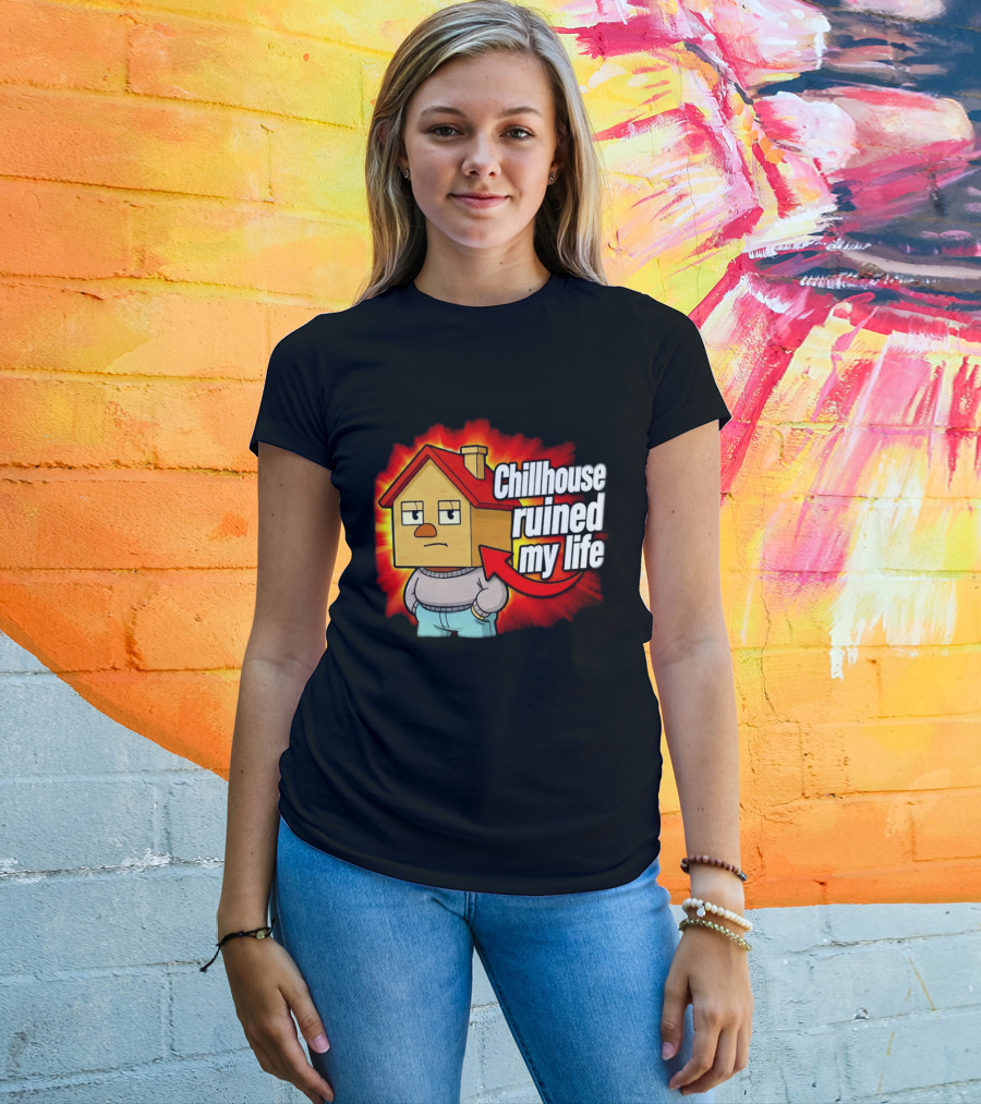 Chillhouse Ruined My Life Cube House T-Shirt