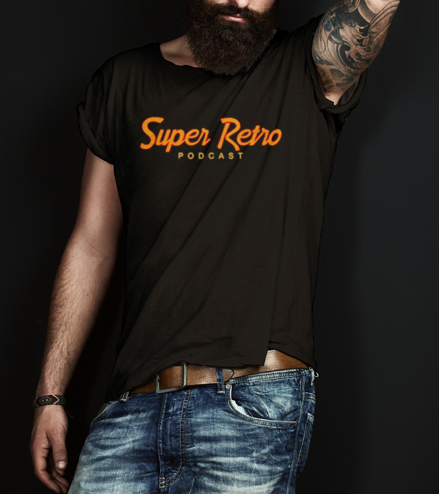 Super Retro Podcast T-Shirt