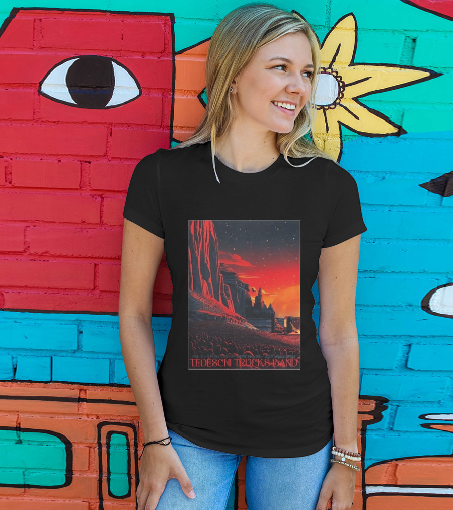 Tedeschi Trucks Band Live At Red Rocks Amphitheatre July 26 27 2024 Morrison Colorado T-Shirt