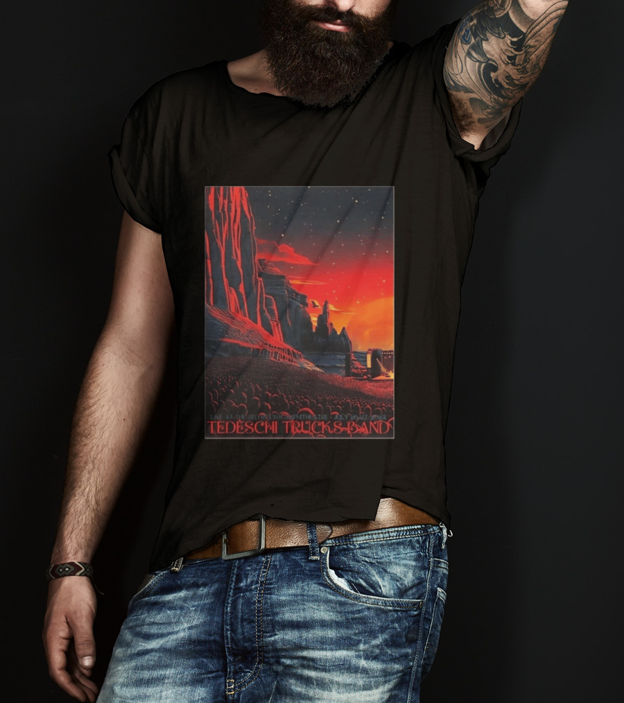 Tedeschi Trucks Band Live At Red Rocks Amphitheatre July 26 27 2024 Morrison Colorado T-Shirt