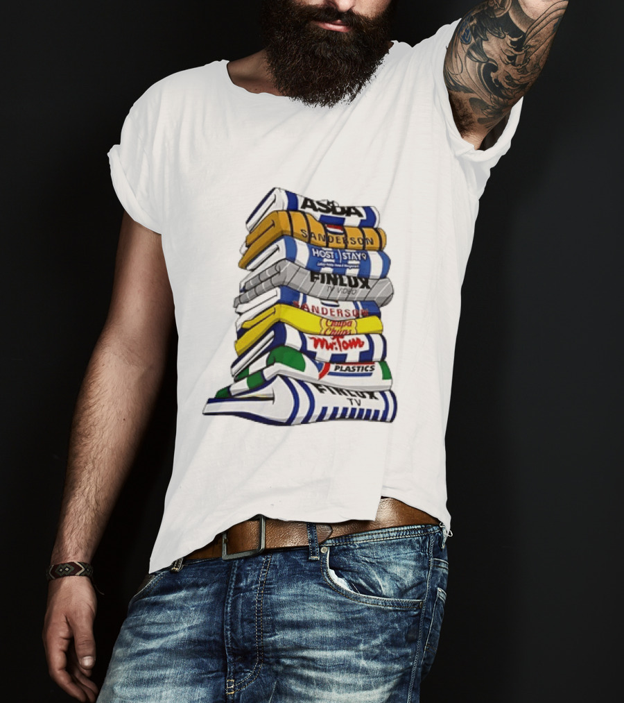 ASDA Sanderson Host Stay Finlux TV Chupa Chups Mr Tom Plastics T-Shirt
