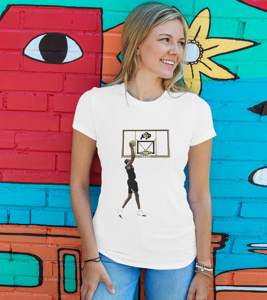 Colorado Buffaloes Bangot Dak Dunk Basketball Team T-Shirt