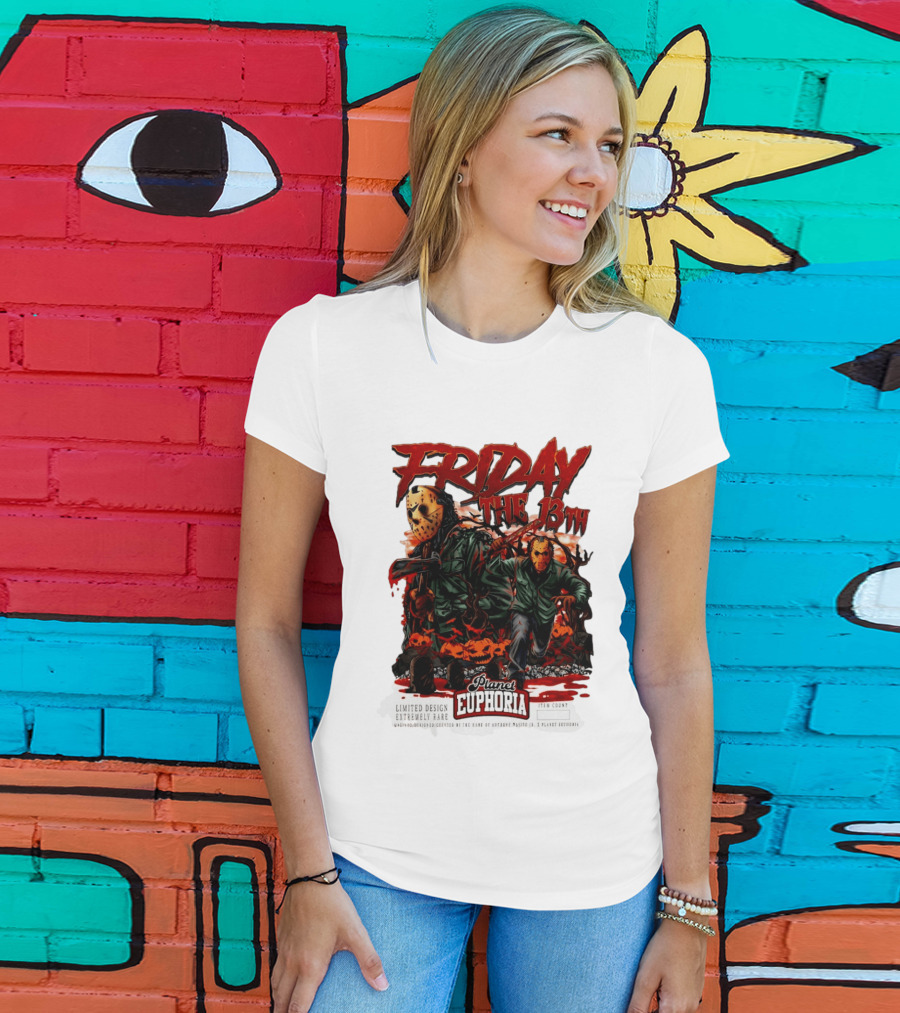 Friday The 13th Jason Voorhees Planet Euphoria Limited Edition T-Shirt