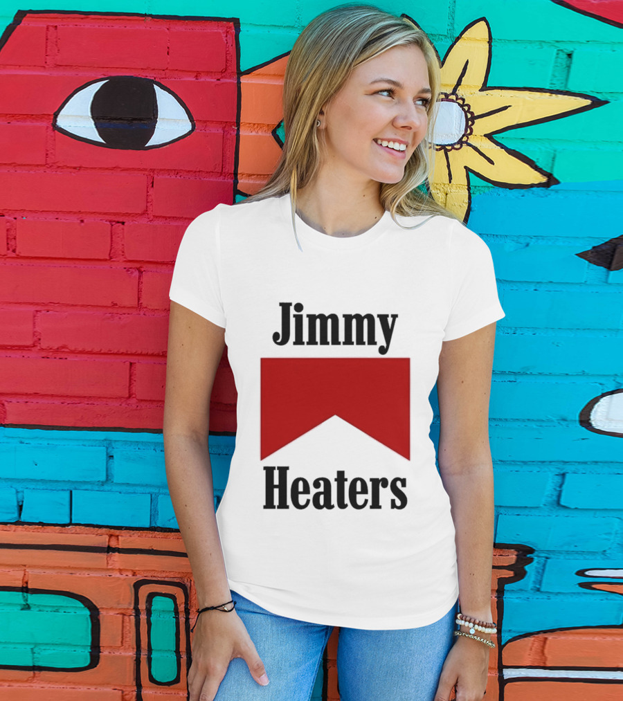 Jimmy Heaters Marlboro Cigarettes Red Banner T-Shirt