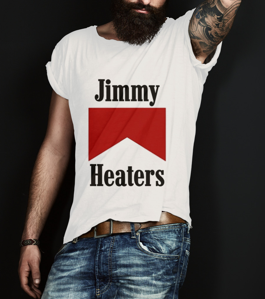 Jimmy Heaters Marlboro Cigarettes Red Banner T-Shirt