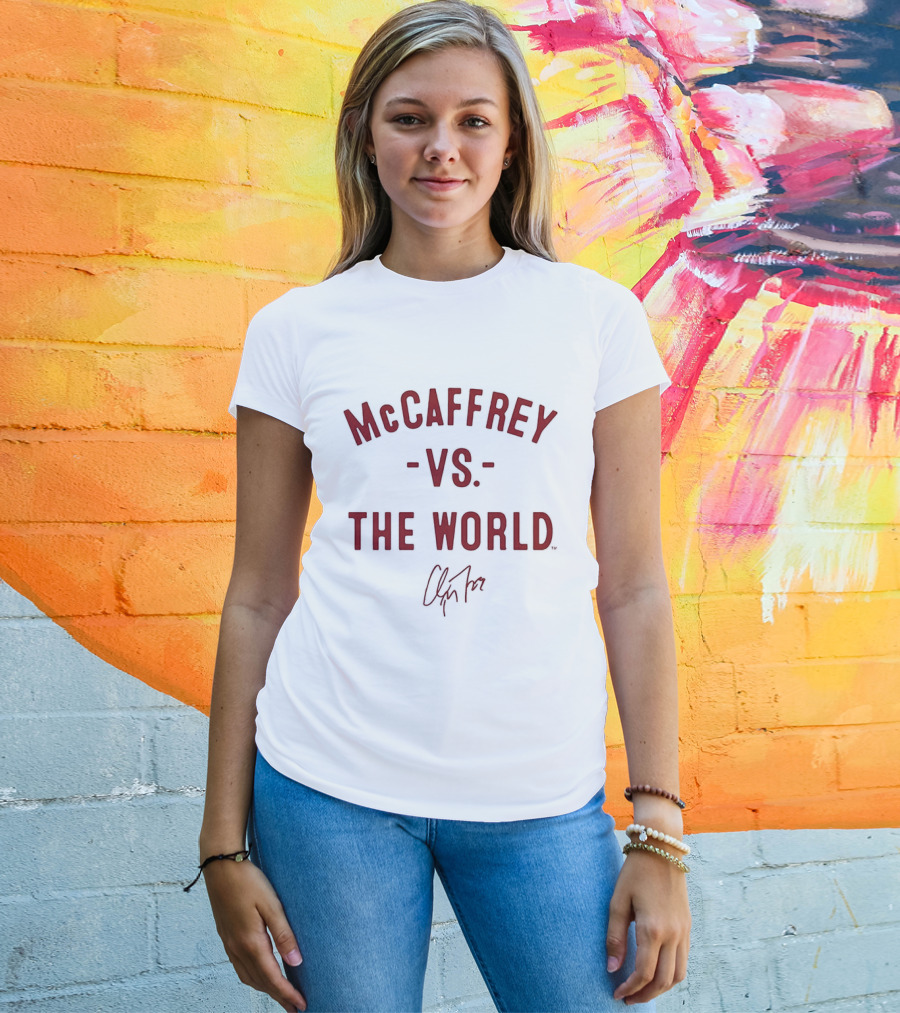 San Francisco 49ers McCaffrey Vs The World 2026 T-Shirt