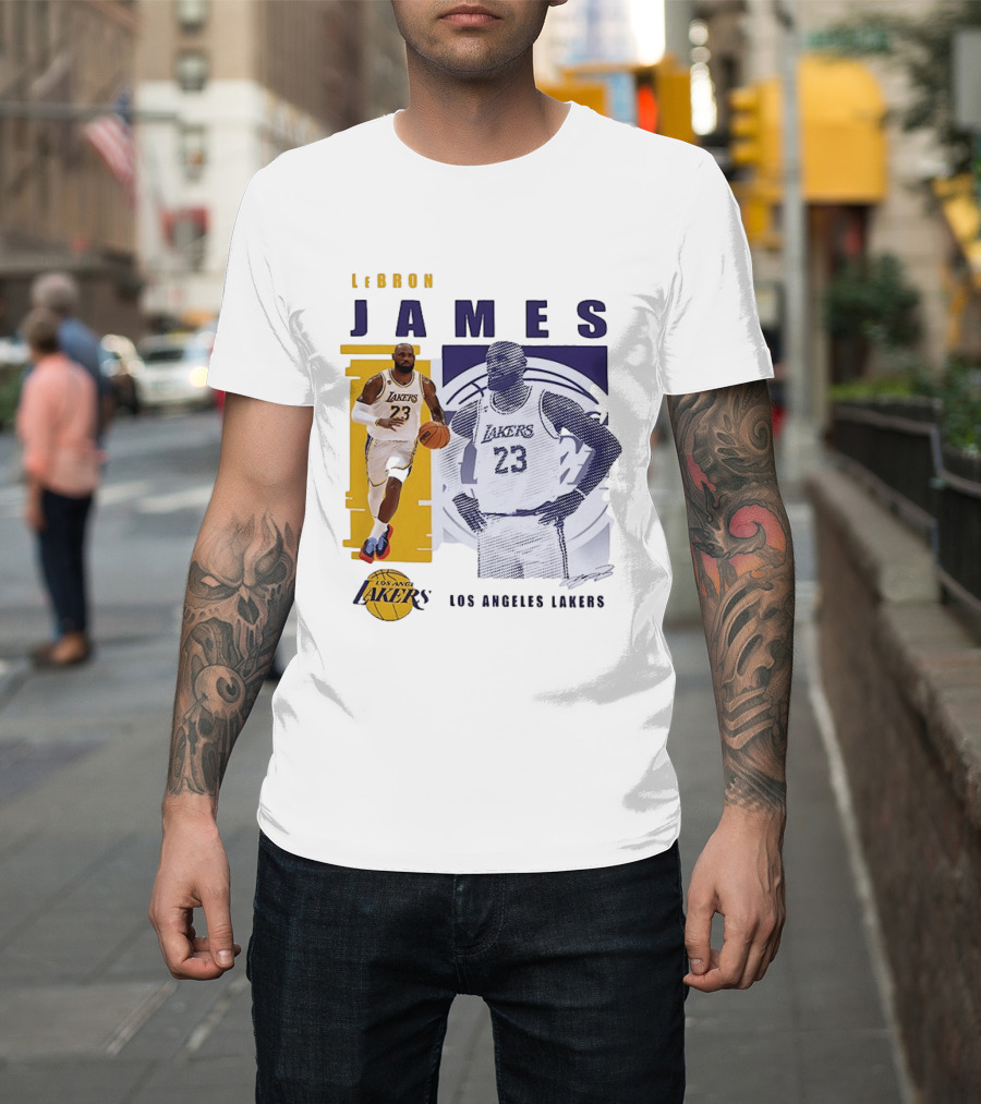 LeBron James Los Angeles Lakers NBA 2026 Team Legend T-Shirt