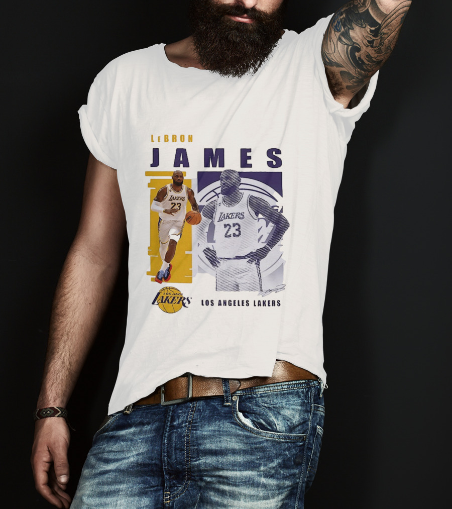 LeBron James Los Angeles Lakers NBA 2026 Team Legend T-Shirt