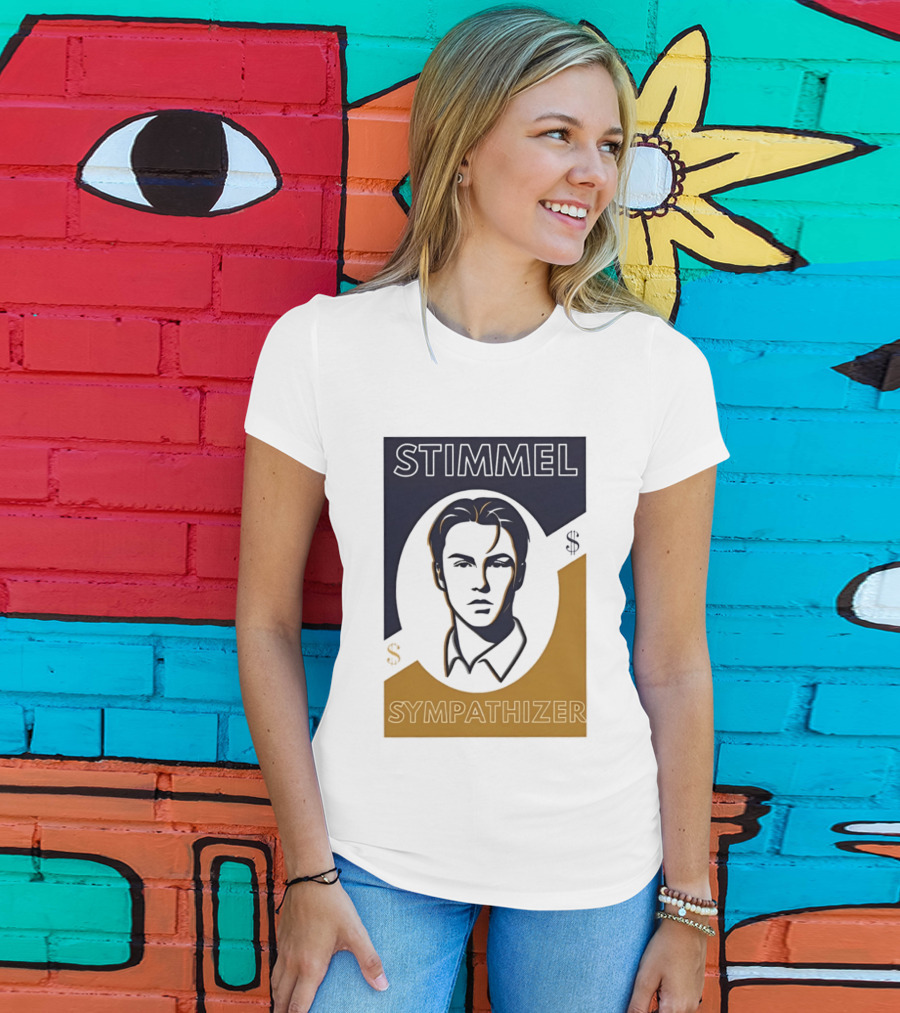 Stimmel Sympathizer Face Art With Dollar T-Shirt