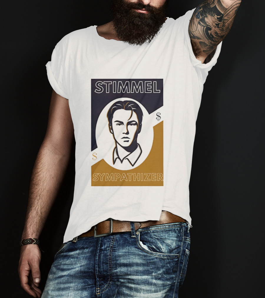 Stimmel Sympathizer Face Art With Dollar T-Shirt