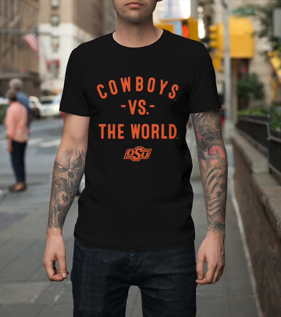 Oklahoma State Cowboys Vs The World OSU 2026 T-Shirt
