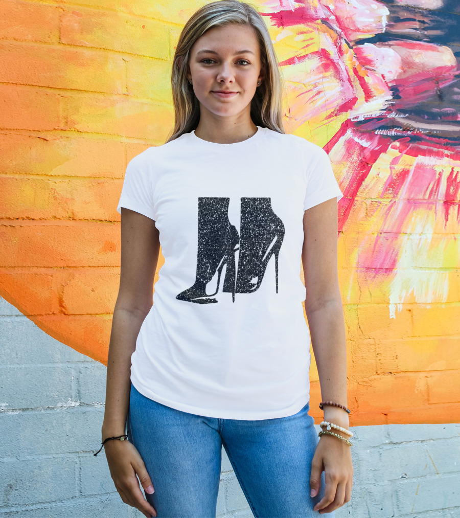 Justin Bieber New Eifles Heels Nectarine T-Shirt