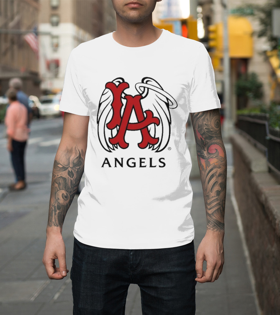 Los Angeles Angels 2026 MLB Baseball Winged T-Shirt