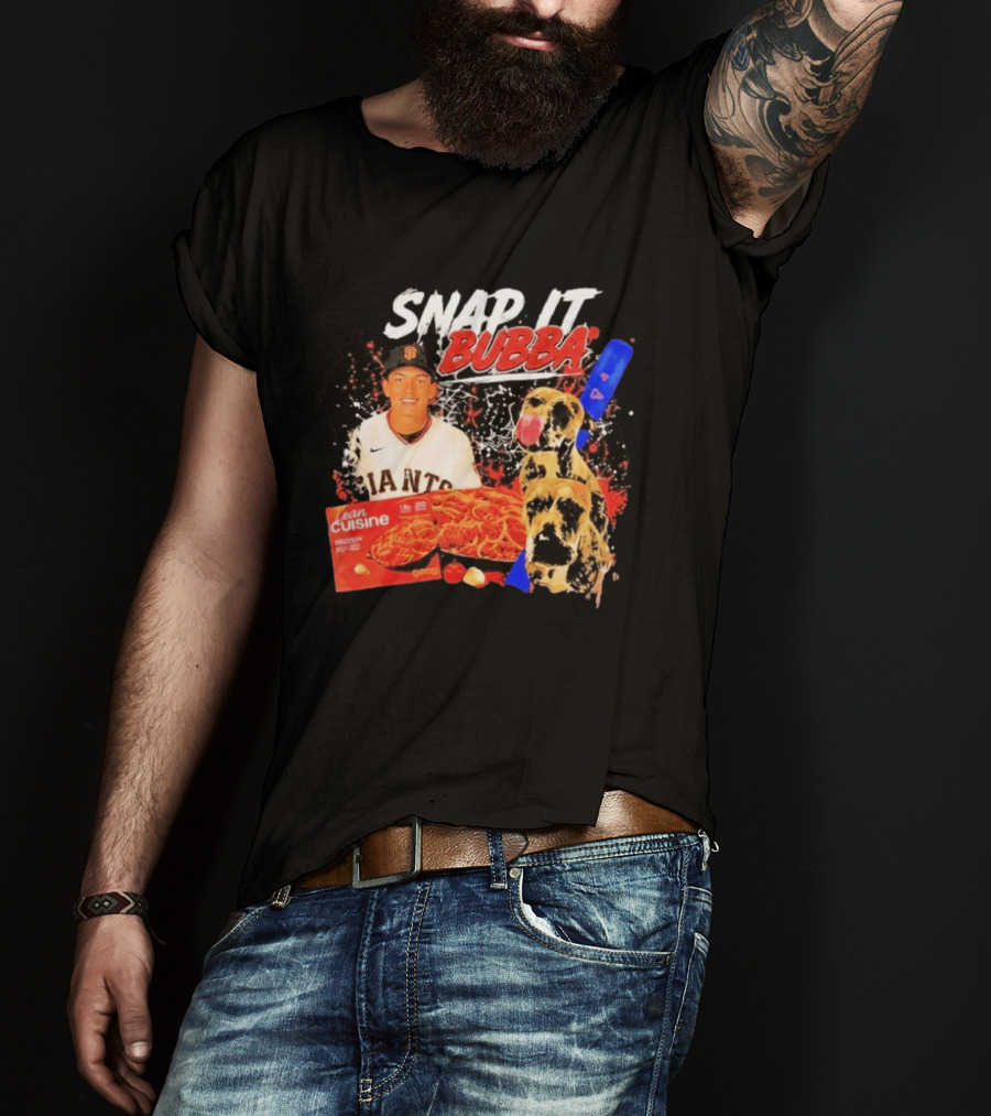 Snap It Bubba San Francisco Giants Lean Cuisine Spaghetti T-Shirt