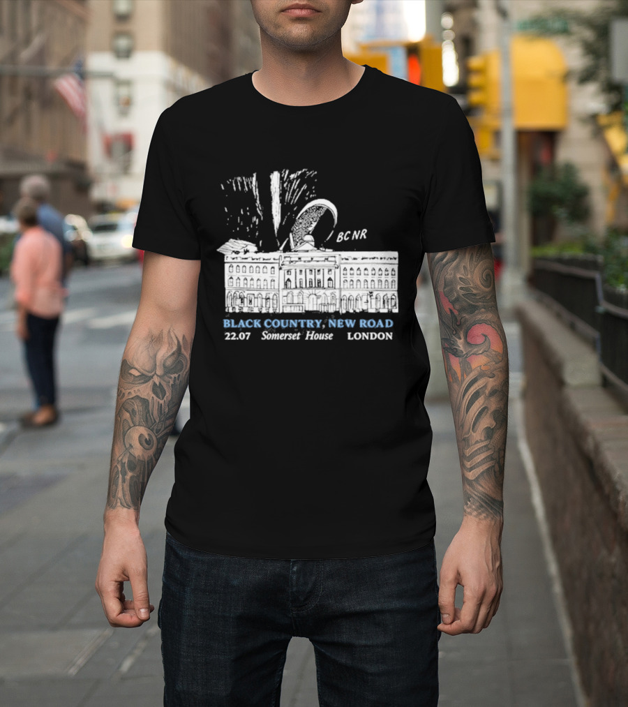 Black Country New Road BCNR Somerset House 22.07 London T-Shirt