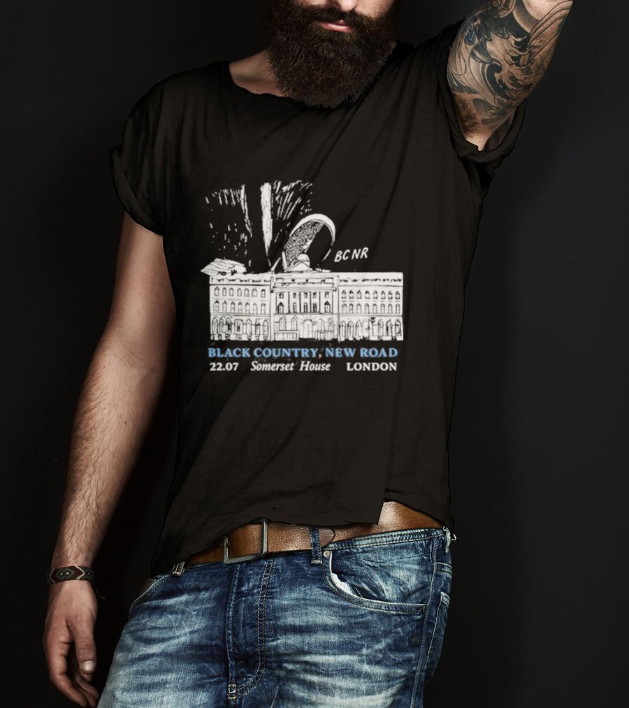 Black Country New Road BCNR Somerset House 22.07 London T-Shirt