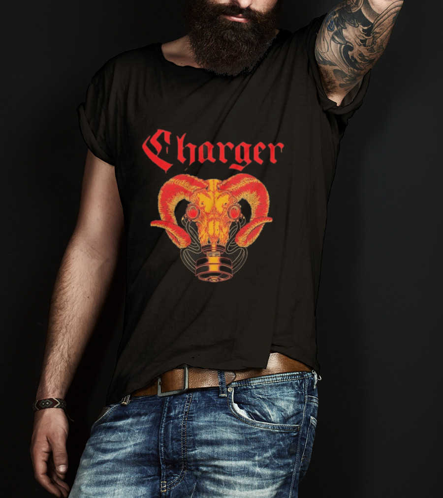 Charger Apocalypse Gas Mask Ram T-Shirt