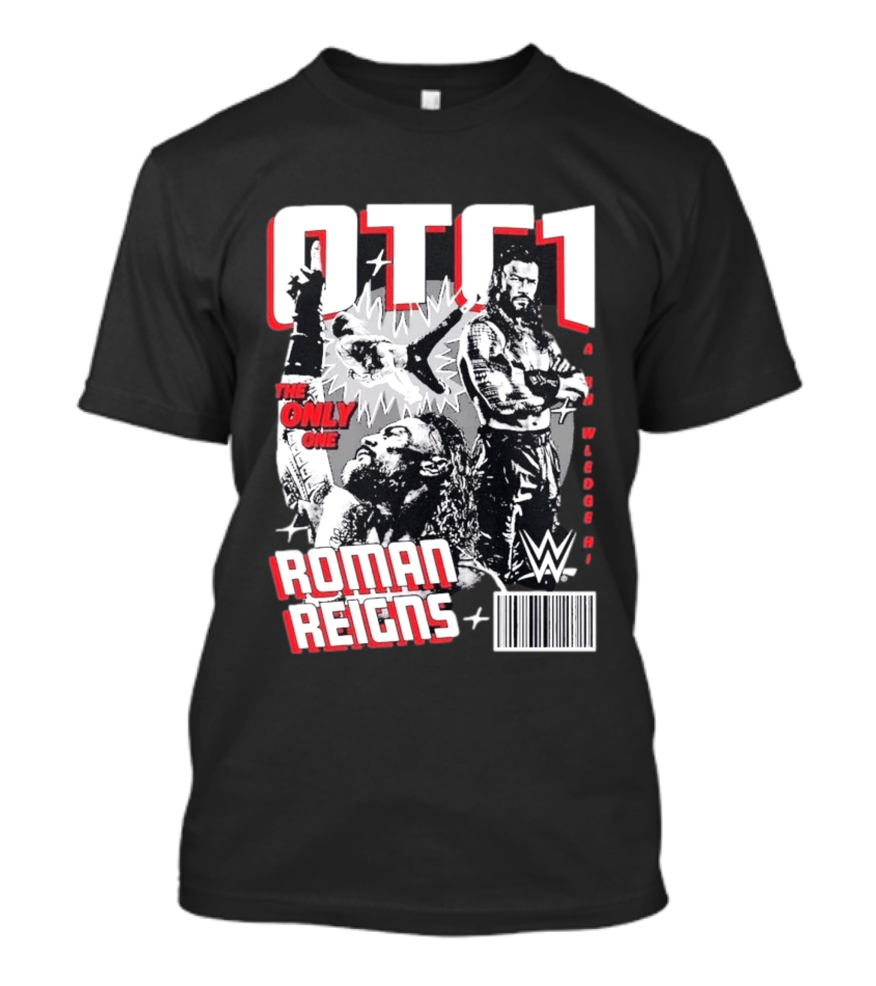 OTC1 Roman Reigns WWE The Only One Superstar T-Shirt