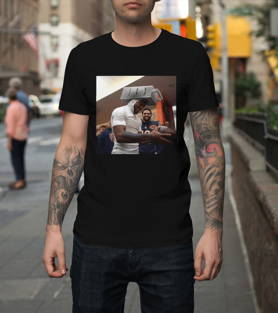 DJ Moore Cheese Grater Hat Fun Moment T-Shirt