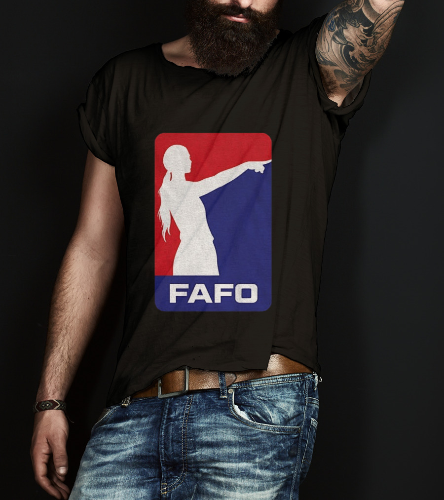 Sophie Cunningham FAFO Pointing Indiana Fever WNBA Fan T-Shirt