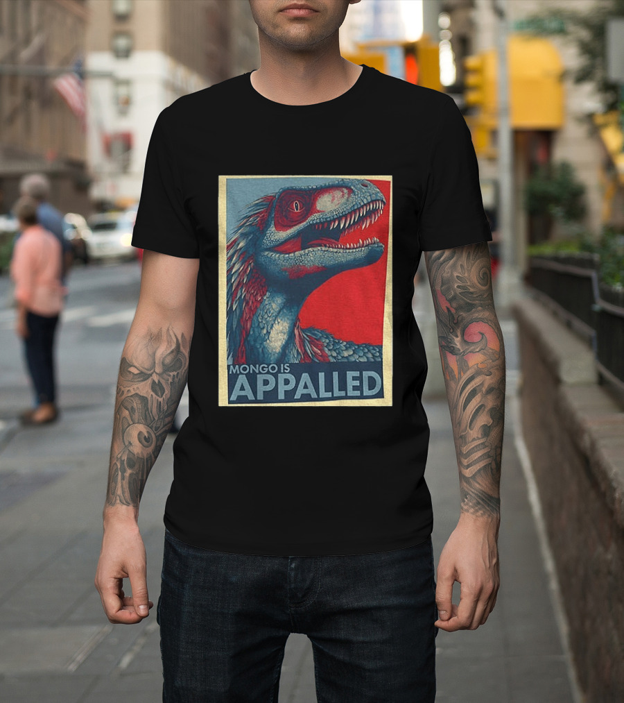 Dungeon Crawler Carl Mongo Is Appalled Dinosaur T-Shirt