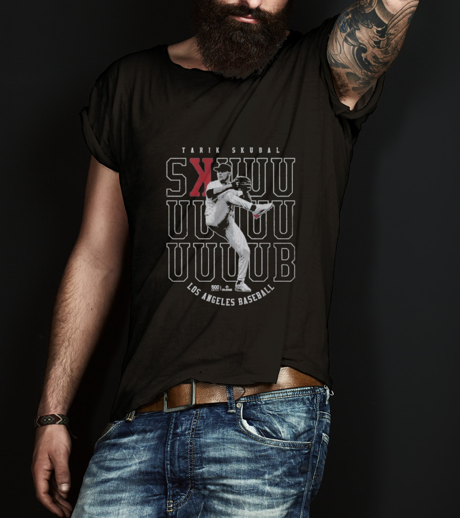 Tarik Skubal Los Angeles Baseball SKUUUUUUUB T-Shirt