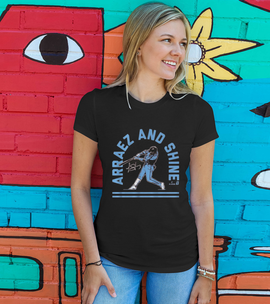 Arraez And Shine Philadelphia Baseball Player T-Shirt