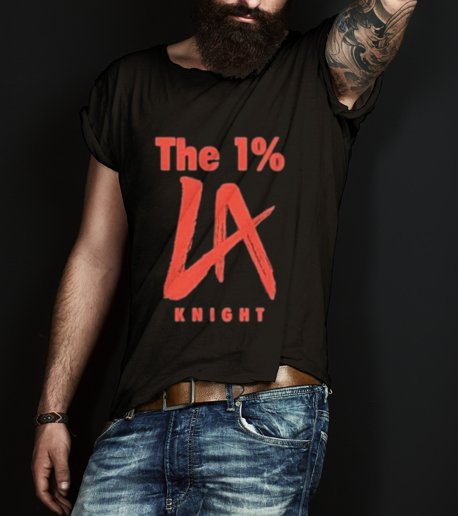 The 1% LA Knight Bold Red T-Shirt