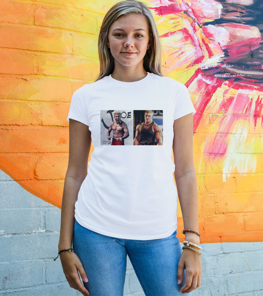 Joe Alexander Volkanovski Crossover MMA Fighter And Game Character Image T-Shirt