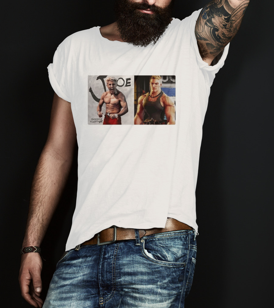 Joe Alexander Volkanovski Crossover MMA Fighter And Game Character Image T-Shirt
