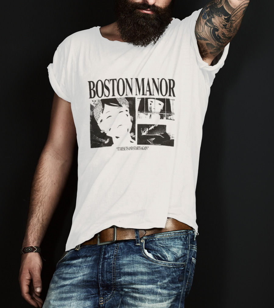 Boston Manor It Resets And Starts Again Paprika Album T-Shirt