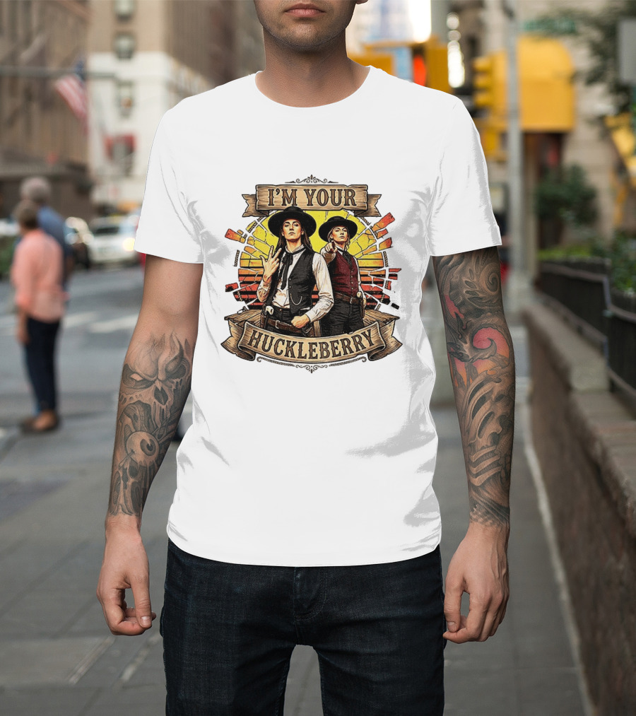 I'm Your Huckleberry Sophie Cunningham Cowgirl Indiana Fever Basketball Western T-Shirt